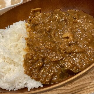 豚バラとナスのパッパッとカレー♪